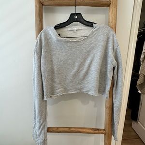 Lovers + Friends cropped long sleeve sweater